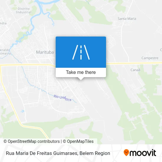 Rua Maria De Freitas Guimaraes map