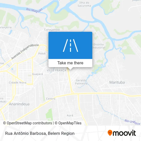 Rua Antônio Barbosa map