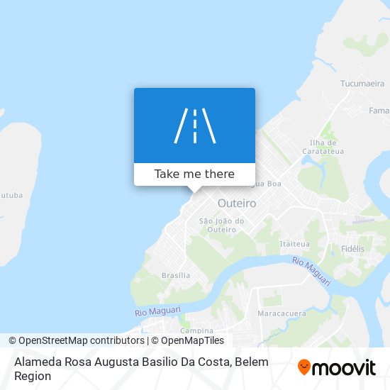 Alameda Rosa Augusta Basilio Da Costa map