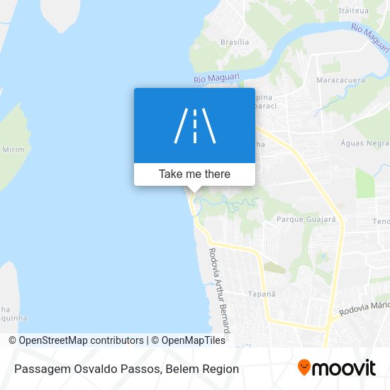 Passagem Osvaldo Passos map