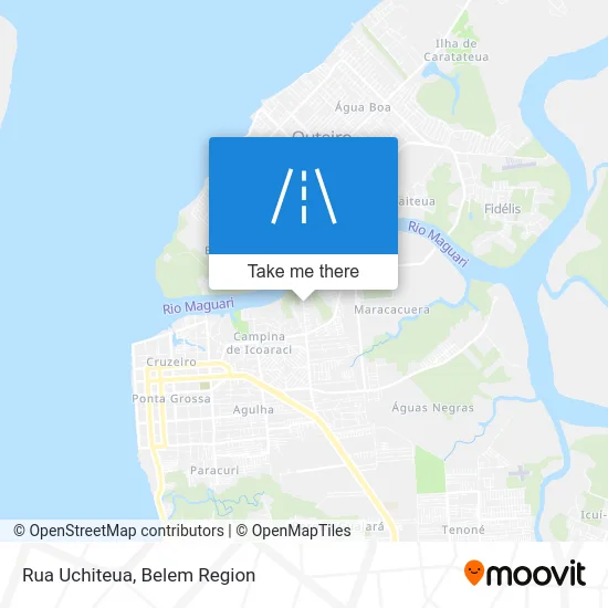 Rua Uchiteua map