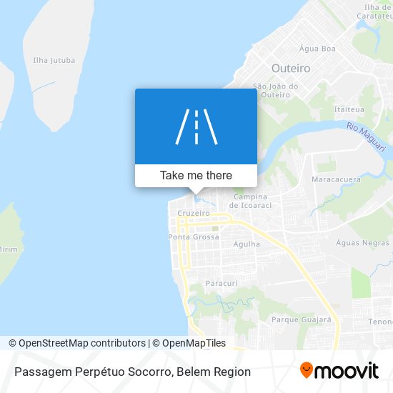 Passagem Perpétuo Socorro map