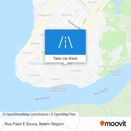 Rua Paes E Souza map