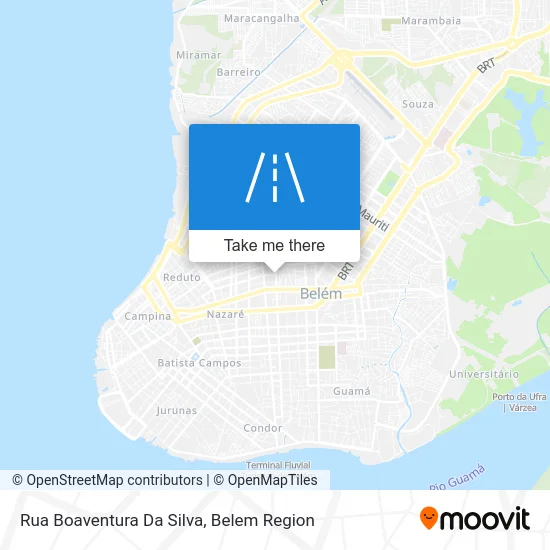 Rua Boaventura Da Silva map