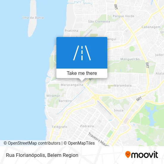 Rua Florianópolis map