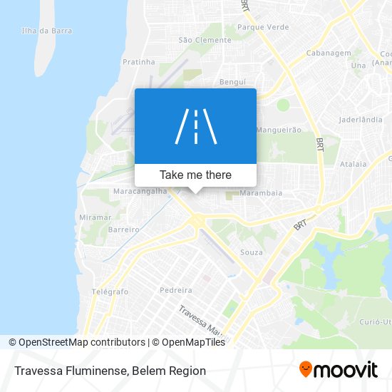 Travessa Fluminense map