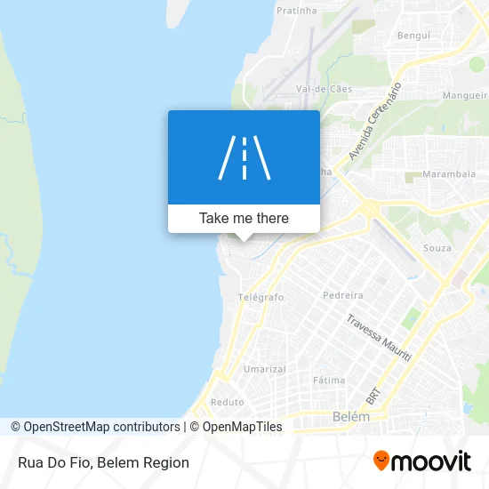 Rua Do Fio map