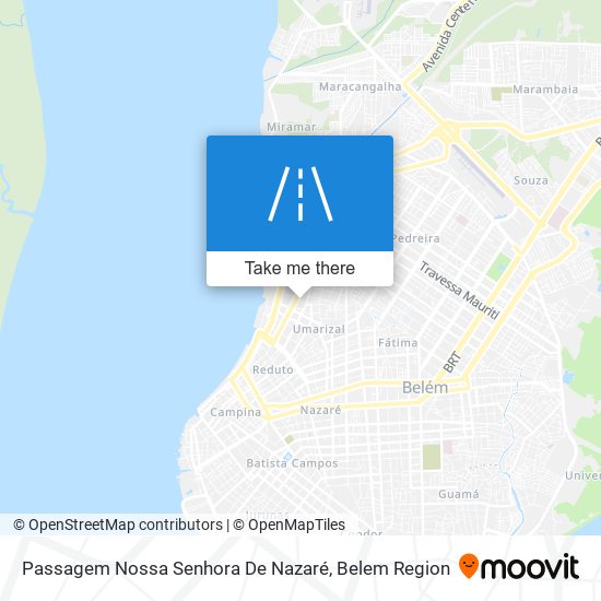 Passagem Nossa Senhora De Nazaré map