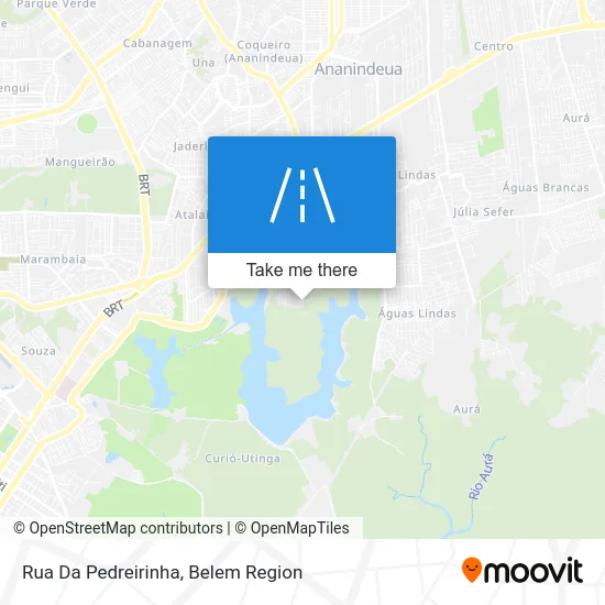 Rua Da Pedreirinha map