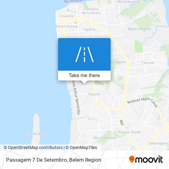 Passagem 7 De Setembro map