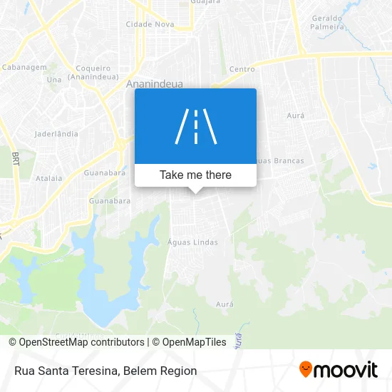 Rua Santa Teresina map