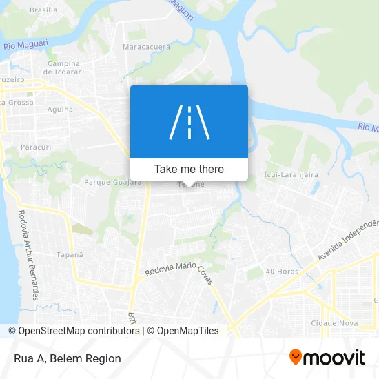 Rua A map