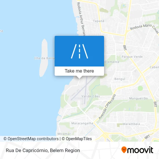 Rua De Capricórnio map