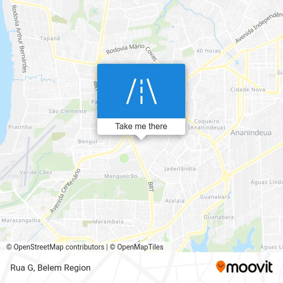 Rua G map