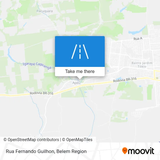 Rua Fernando Guilhon map