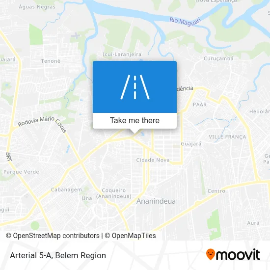 Arterial 5-A map