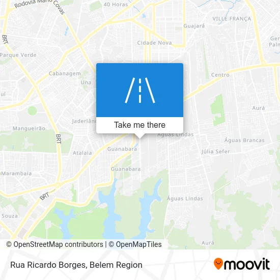 Rua Ricardo Borges map