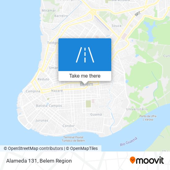 Alameda 131 map