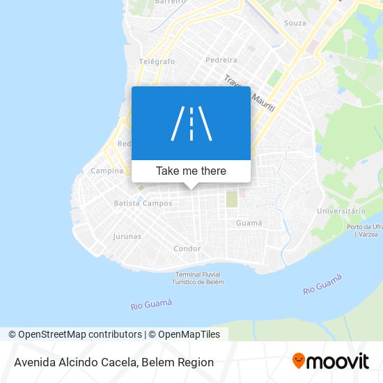 Avenida Alcindo Cacela map