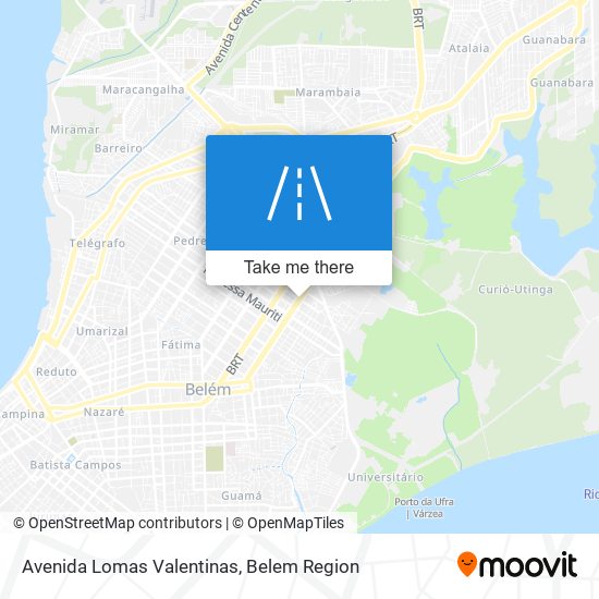 Avenida Lomas Valentinas map