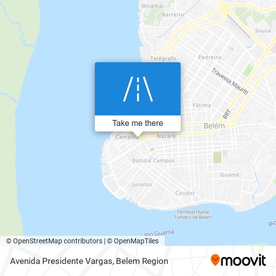 Avenida Presidente Vargas map