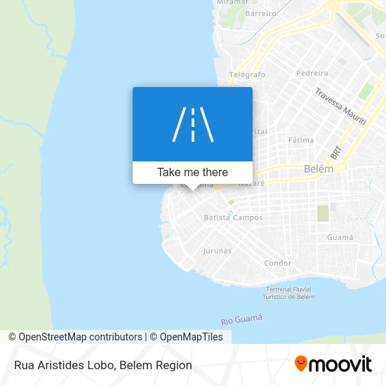 Rua Aristides Lobo map