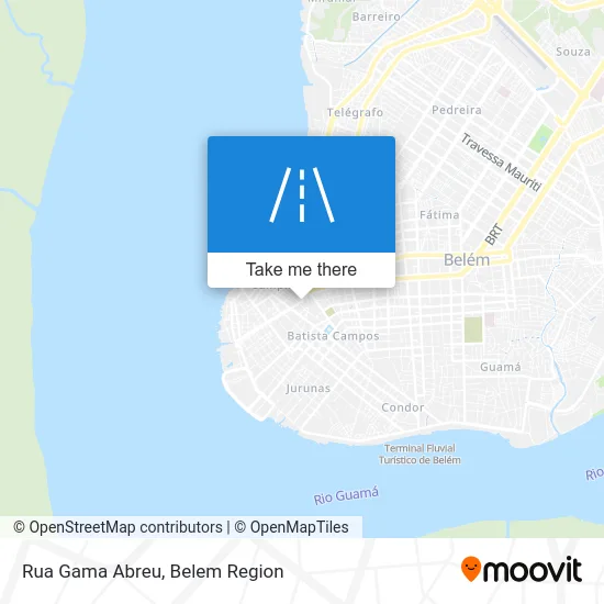 Rua Gama Abreu map