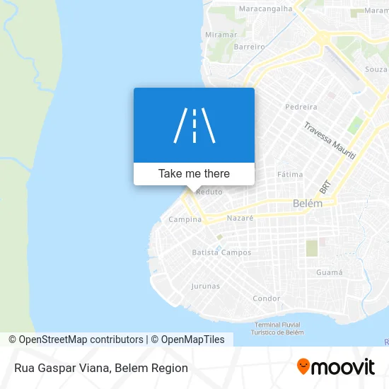 Rua Gaspar Viana map