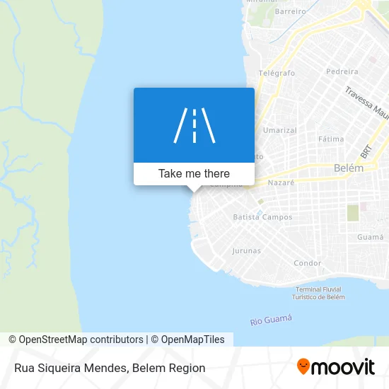 Rua Siqueira Mendes map