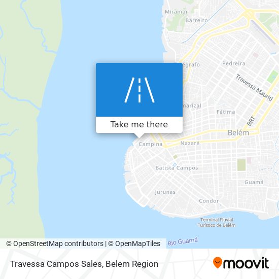 Travessa Campos Sales map
