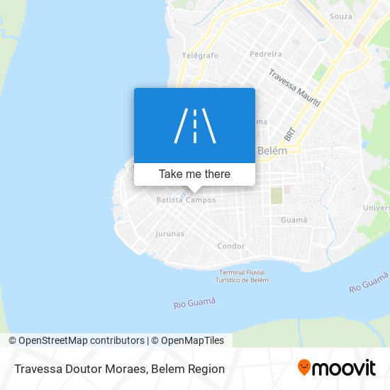 Travessa Doutor Moraes map