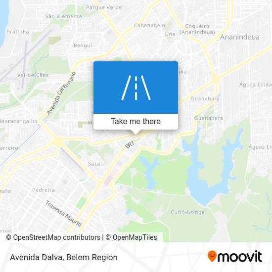 Avenida Dalva map