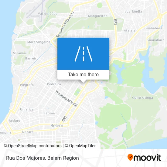 Rua Dos Majores map