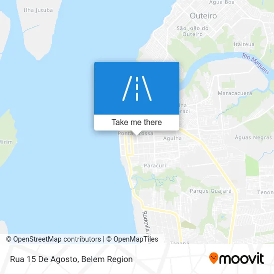 Rua 15 De Agosto map