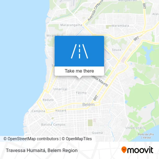 Travessa Humaitá map