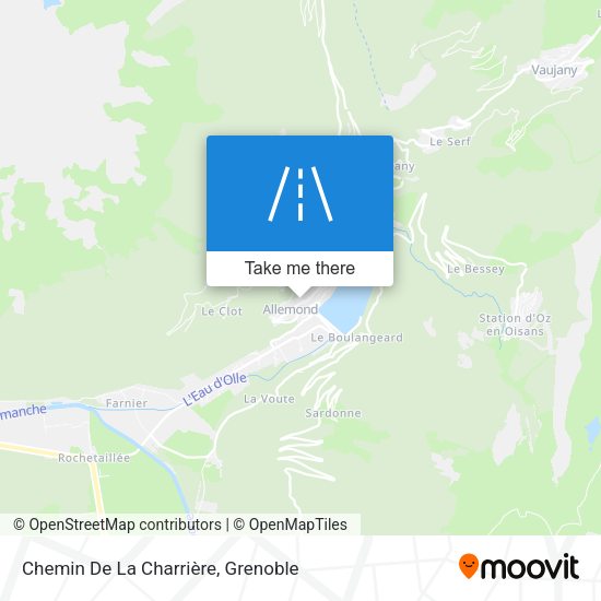 Chemin De La Charrière map