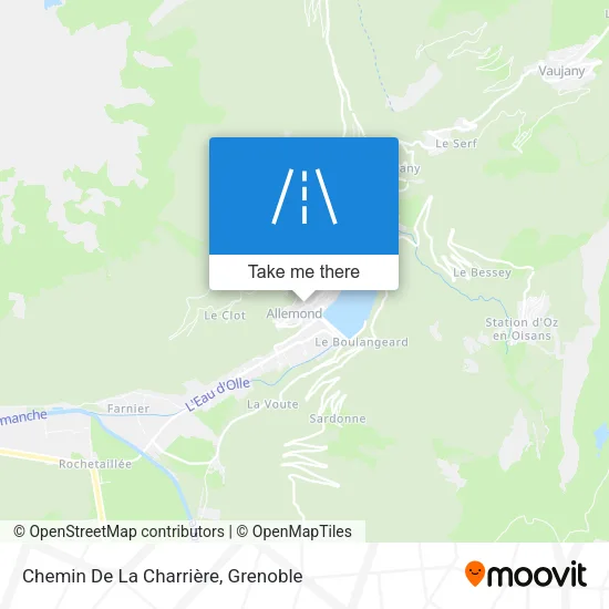 Chemin De La Charrière map