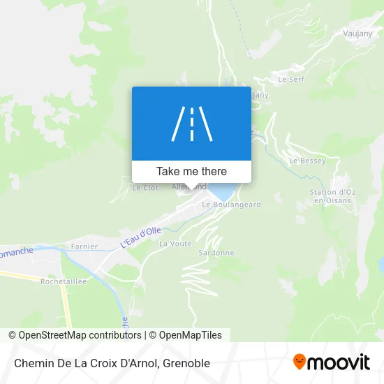 Chemin De La Croix D'Arnol map