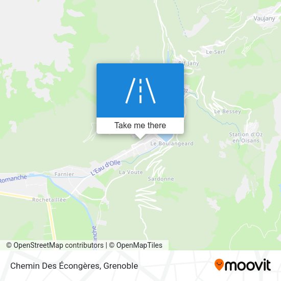 Chemin Des Écongères map
