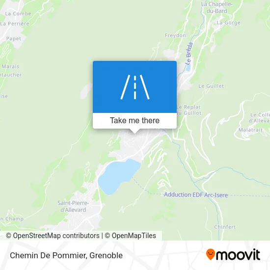 Chemin De Pommier map