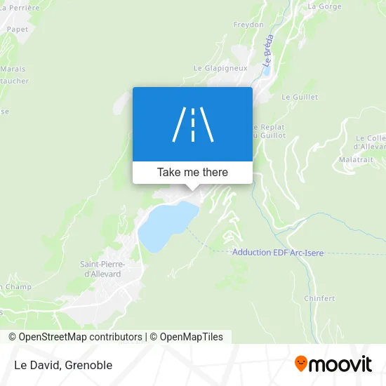 Le David map