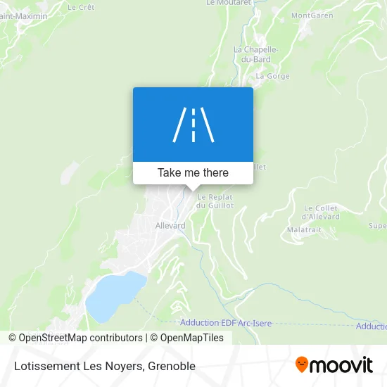 Lotissement Les Noyers map