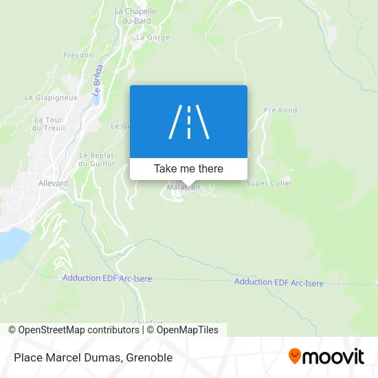 Place Marcel Dumas map