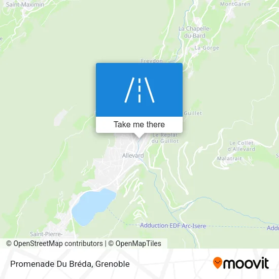 Promenade Du Bréda map