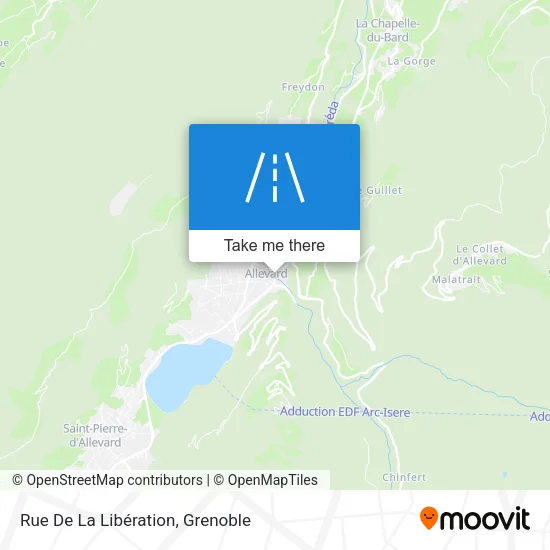 Rue De La Libération map