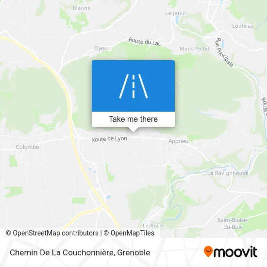 Chemin De La Couchonnière map