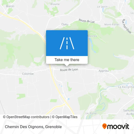 Chemin Des Oignons map