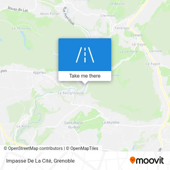 Impasse De La Cité map