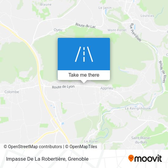 Impasse De La Robertière map