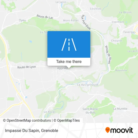 Impasse Du Sapin map